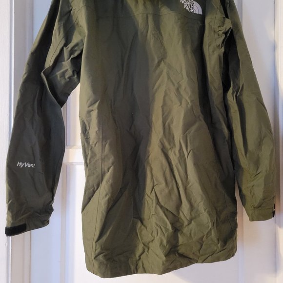 The North Face Summit Series Shell Water Jacket Olive Green Sample Size Medium - Picture 6 of 9
